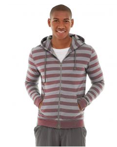 Ajax Full-Zip Sweatshirt -S-Red